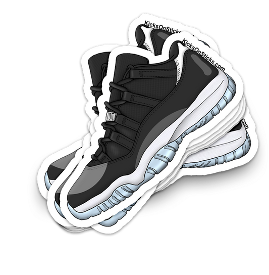 Jordan 11 Low "Infrared" Sneaker Sticker
