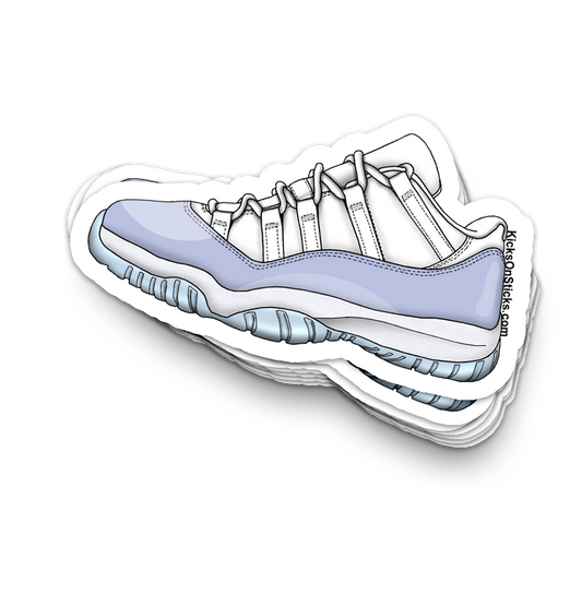 Jordan 11 Low "Pure Violet" Sneaker Sticker