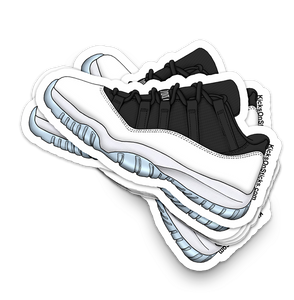 Jordan 11 Low "Tuxedo" Sneaker Sticker