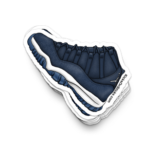 Jordan 11 "Midnight Navy" Sneaker Sticker