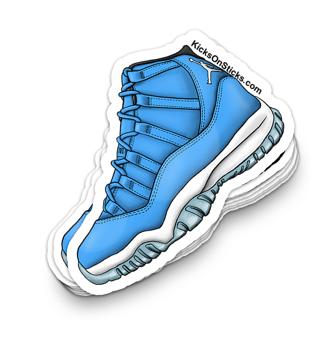 Jordan 11 "Pantone" Sneaker Sticker