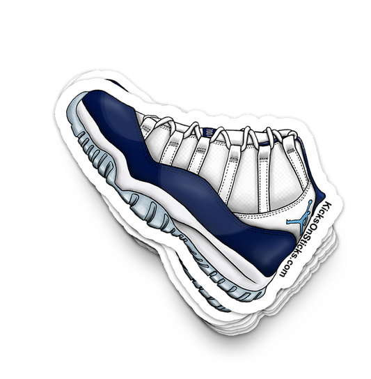 Jordan 11 "Win 82" Sneaker Sticker