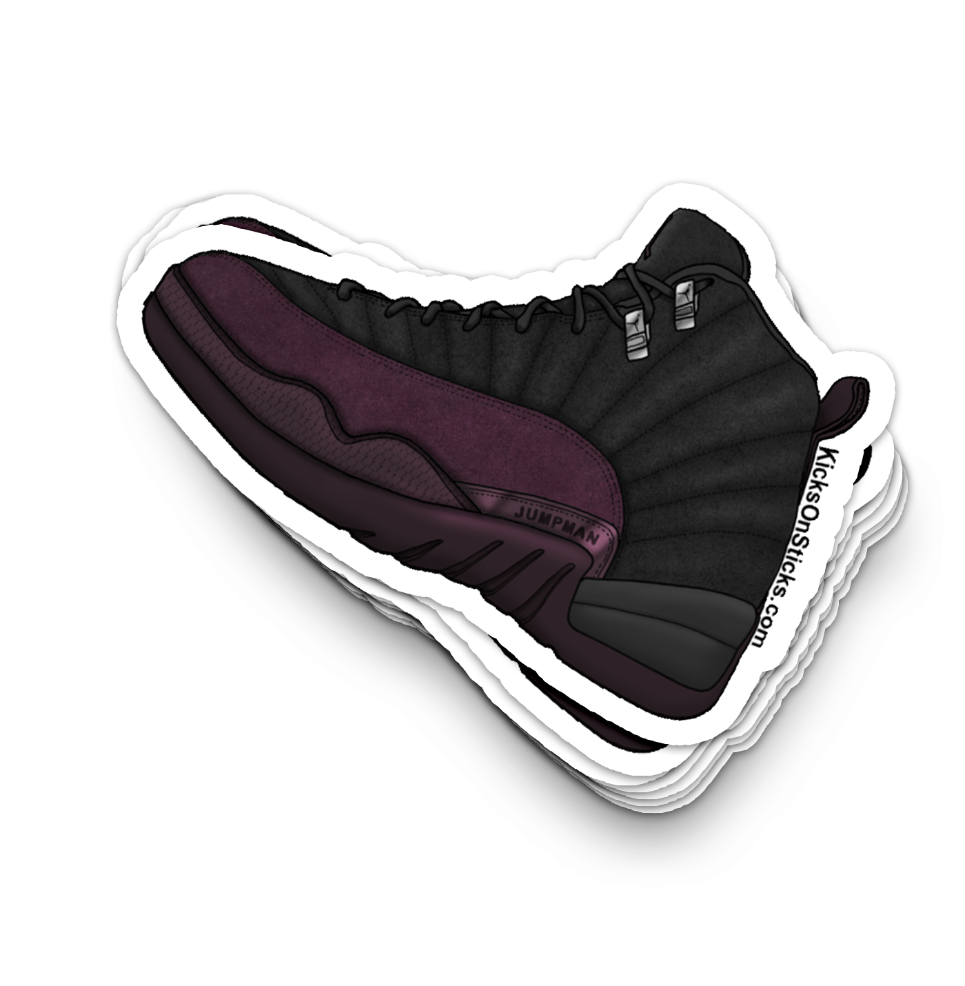 Jordan 12 "A Ma Maniere Black" Sneaker Sticker