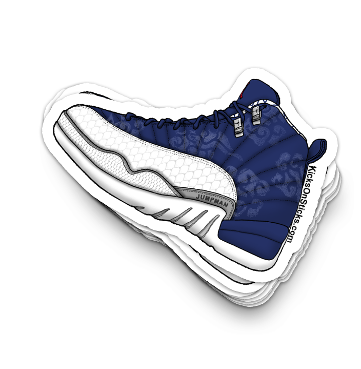 Jordan 12 International Flight Sneaker Sticker