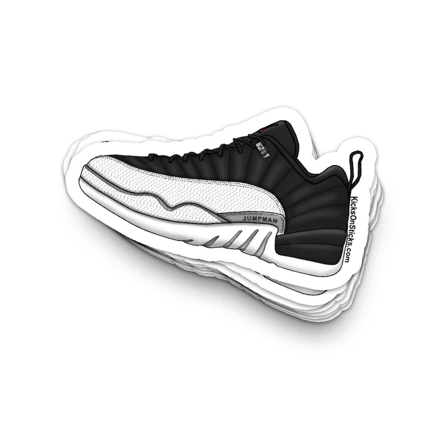 Jordan 12 Low "Playoff" Sneaker Sticker