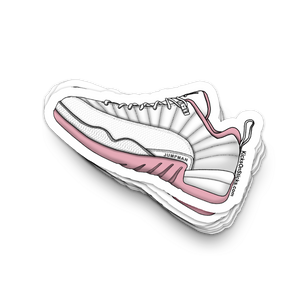 Jordan 12 Low "Real Pink" Sneaker Sticker