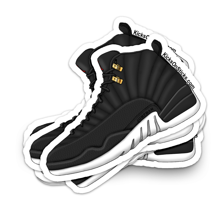 Jordan 12 "Reverse Taxi" Sneaker Sticker