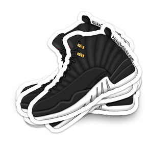 Jordan 12 "Reverse Taxi" Sneaker Sticker