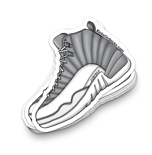 Jordan 12 "Stealth" Sneaker Sticker