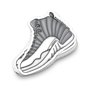 Jordan 12 "Stealth" Sneaker Sticker