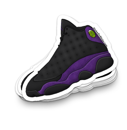 Jordan 13 "Court Purple" Sneaker Sticker
