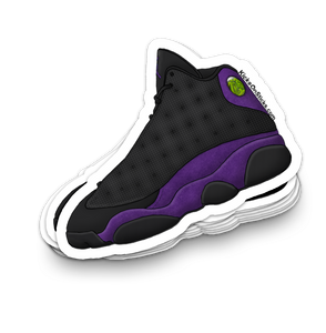 Jordan 13 "Court Purple" Sneaker Sticker