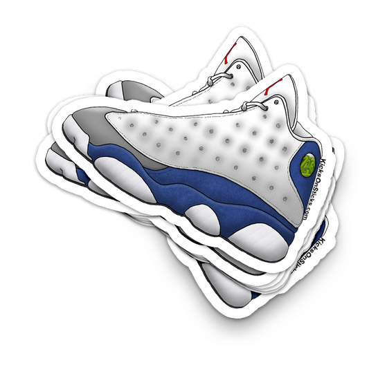 Jordan 13 "French Blue" Sneaker Sticker