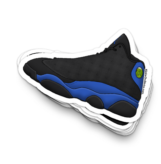 Jordan 13 "Hyper Royal" Sneaker Sticker