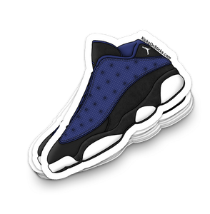 Jordan 13 Low "Brave Blue" Sneaker Sticker