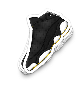Jordan 13 Low "Maize Black" Sneaker Sticker