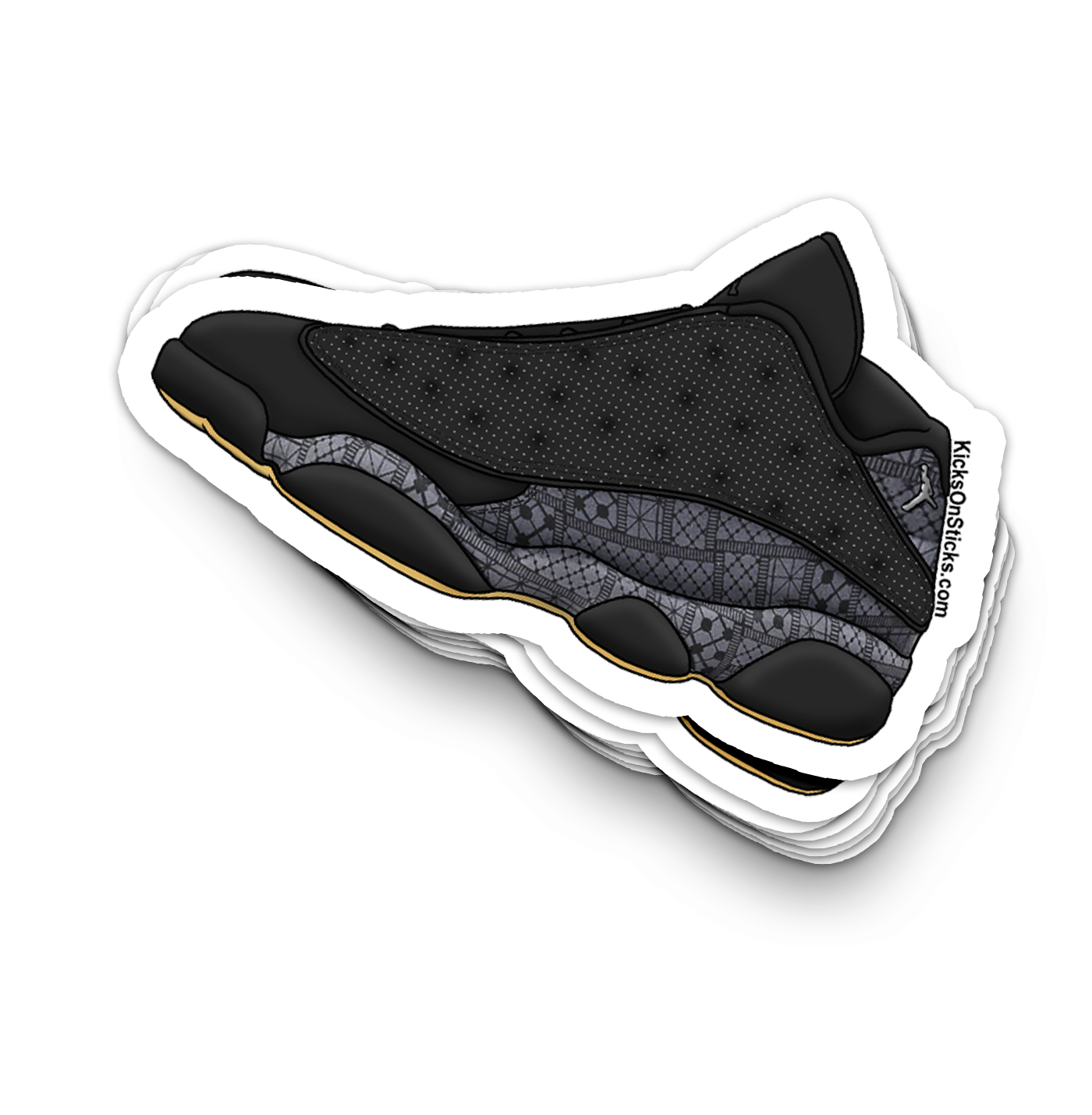 Jordan 13 Low "Quai 54" Sneaker Sticker