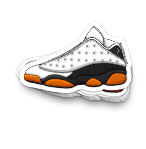 Jordan 13 Low "Syracuse" Sneaker Sticker