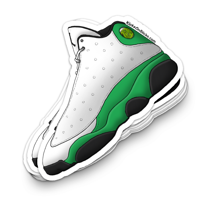 Jordan 13 "Lucky Green" Sneaker Sticker