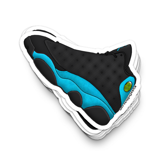 Jordan 13 "University Blue" Sneaker Sticker