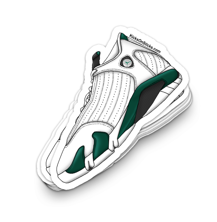 Jordan 14 "Forest Green" Sneaker Sticker
