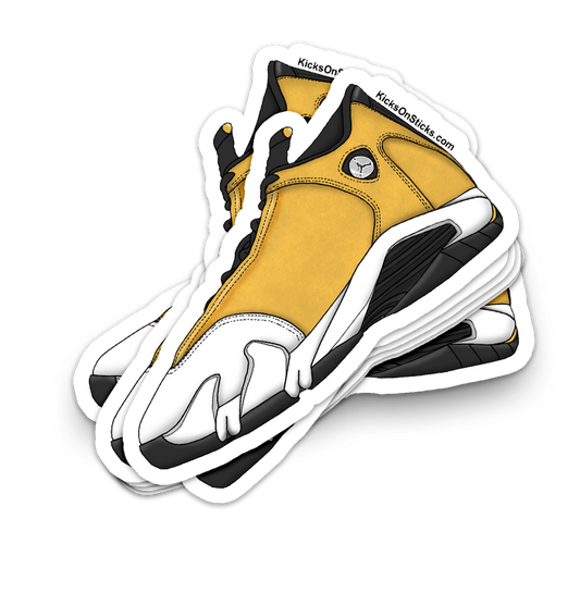 Jordan 14 "Ginger 2022" Sneaker Sticker