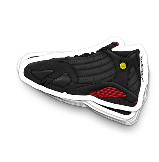 Jordan 14 "Last Shot" Sneaker Sticker