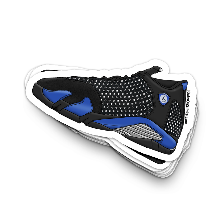 Jordan 14 "Supreme Black" Sneaker Sticker
