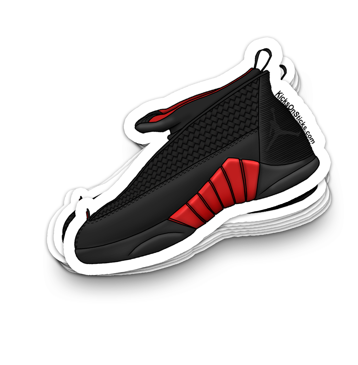 Jordan 15 "Bred CDP" Sneaker Sticker