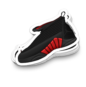 Jordan 15 Bred CDP Sneaker Sticker