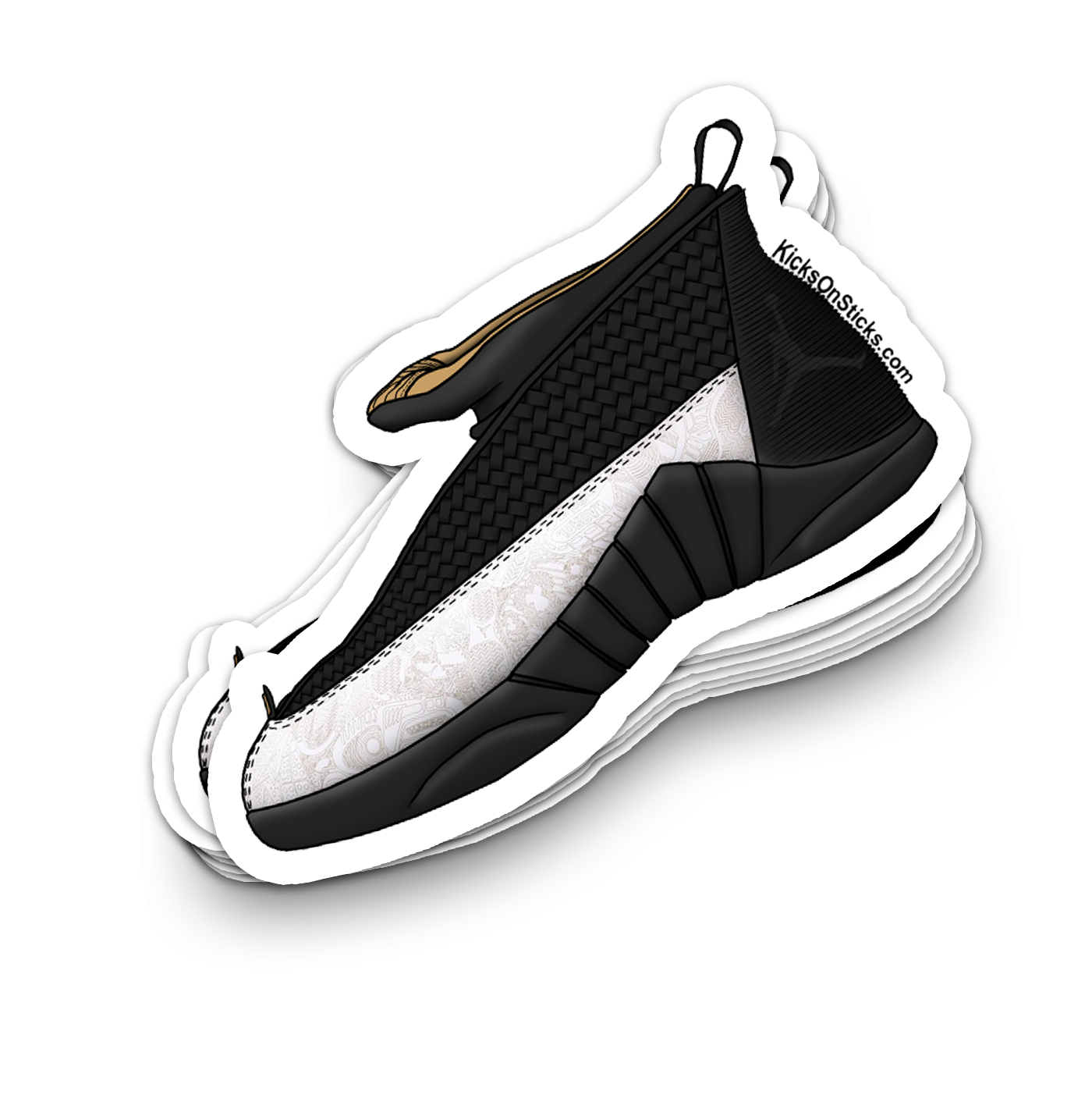 Jordan 15 "Laser" Sneaker Sticker