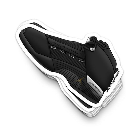 Jordan 17 "OG Black" Sneaker Sticker