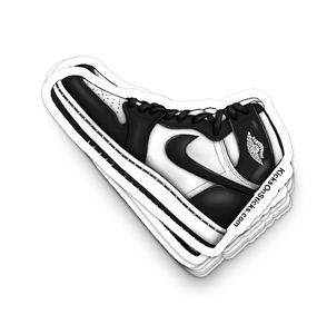 Jordan 1 "85 Black White" Sneaker Sticker