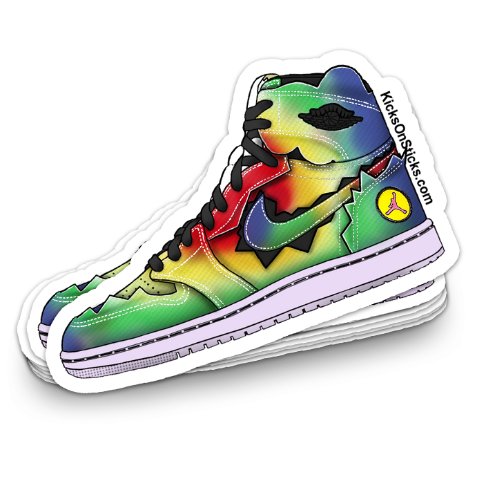 Jordan 1 "Balvin" Sneaker Sticker