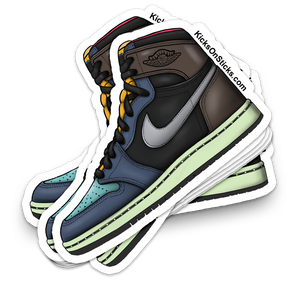Jordan 1 "Bio Hack" Sneaker Sticker