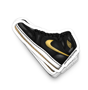 Jordan 1 "Black Gold 2013" Sneaker Sticker