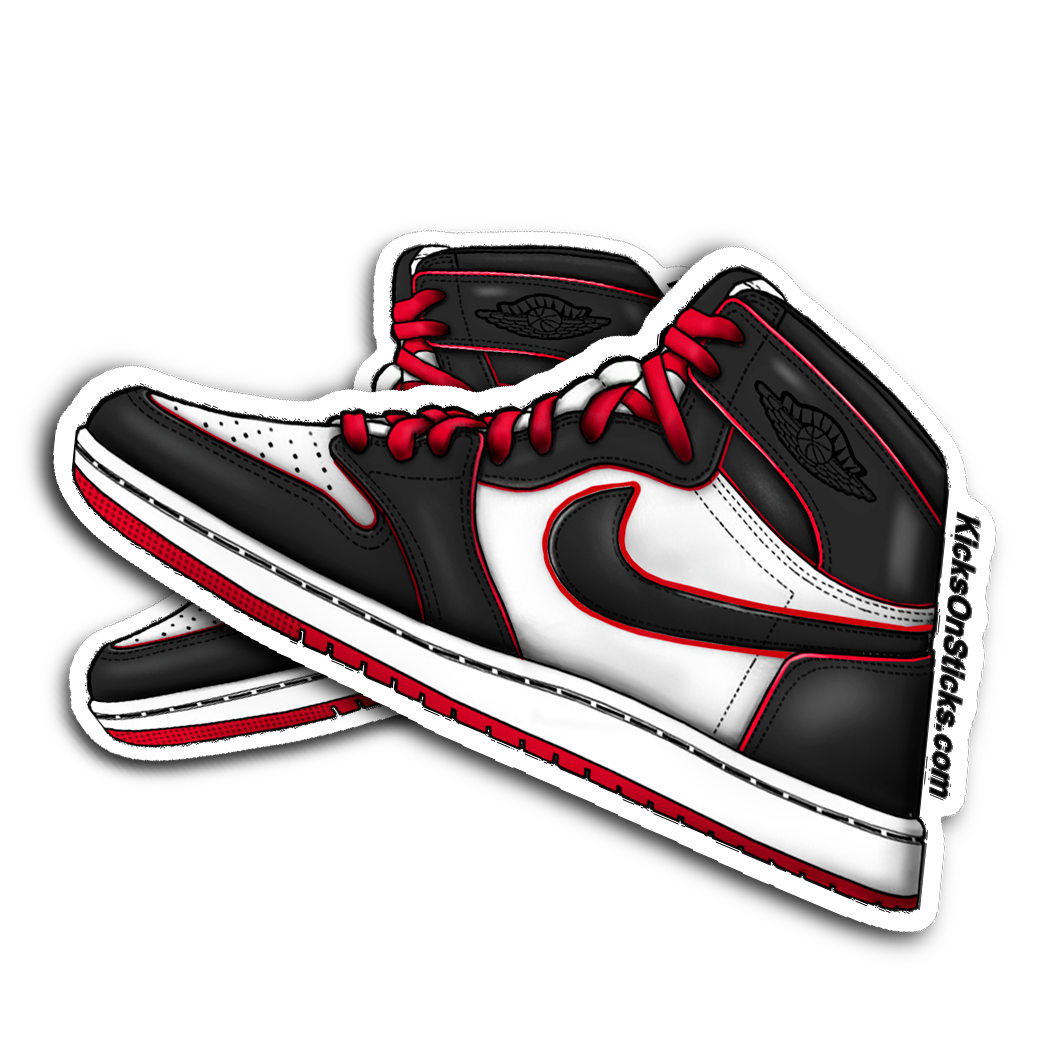 Jordan 1 "Bloodline" Sneaker Sticker