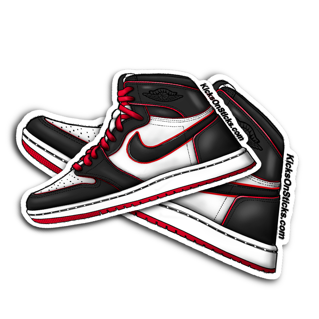 Jordan 1 "Bloodline" Sneaker Sticker