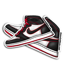 Jordan 1 "Bloodline" Sneaker Sticker