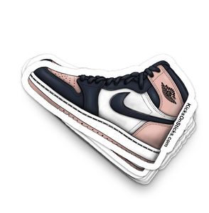 Jordan 1 "Bubblegum" Sneaker Sticker