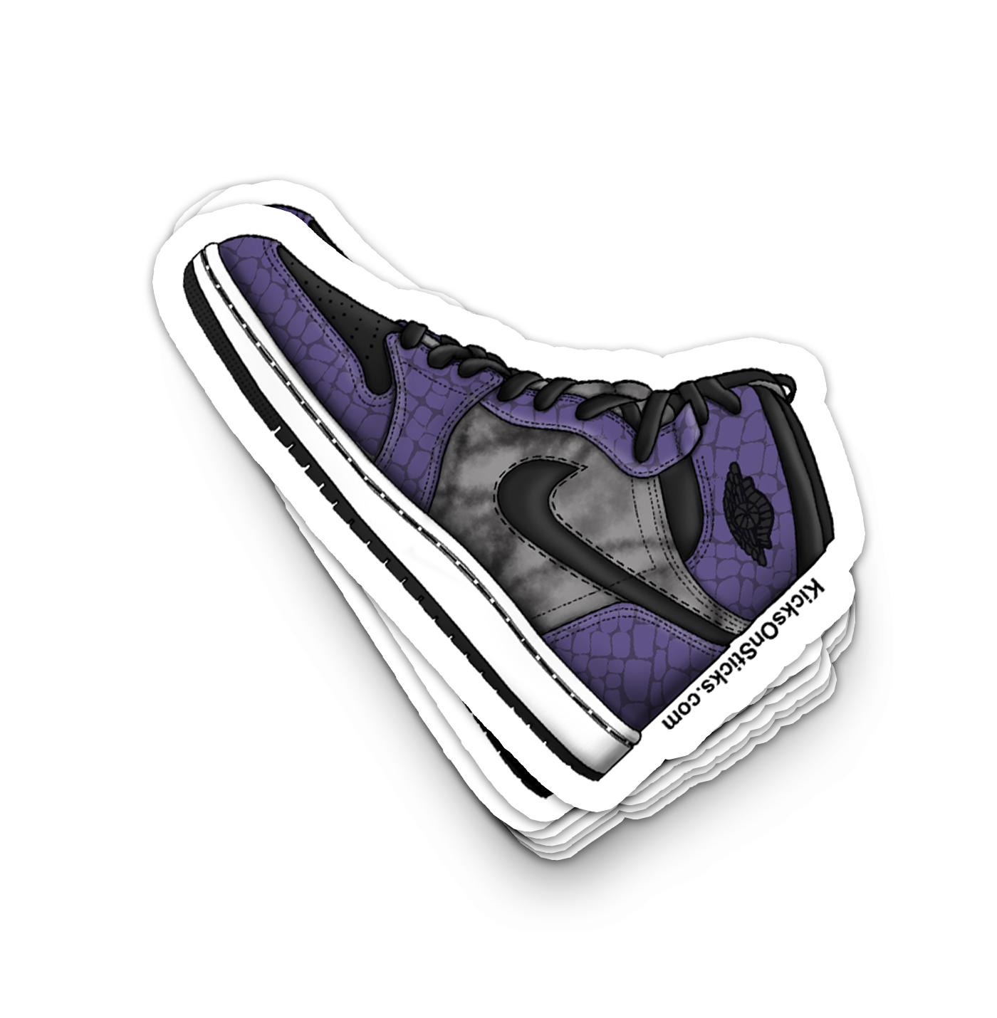 Jordan 1 CMFT "Bayou Boys" Sneaker Sticker