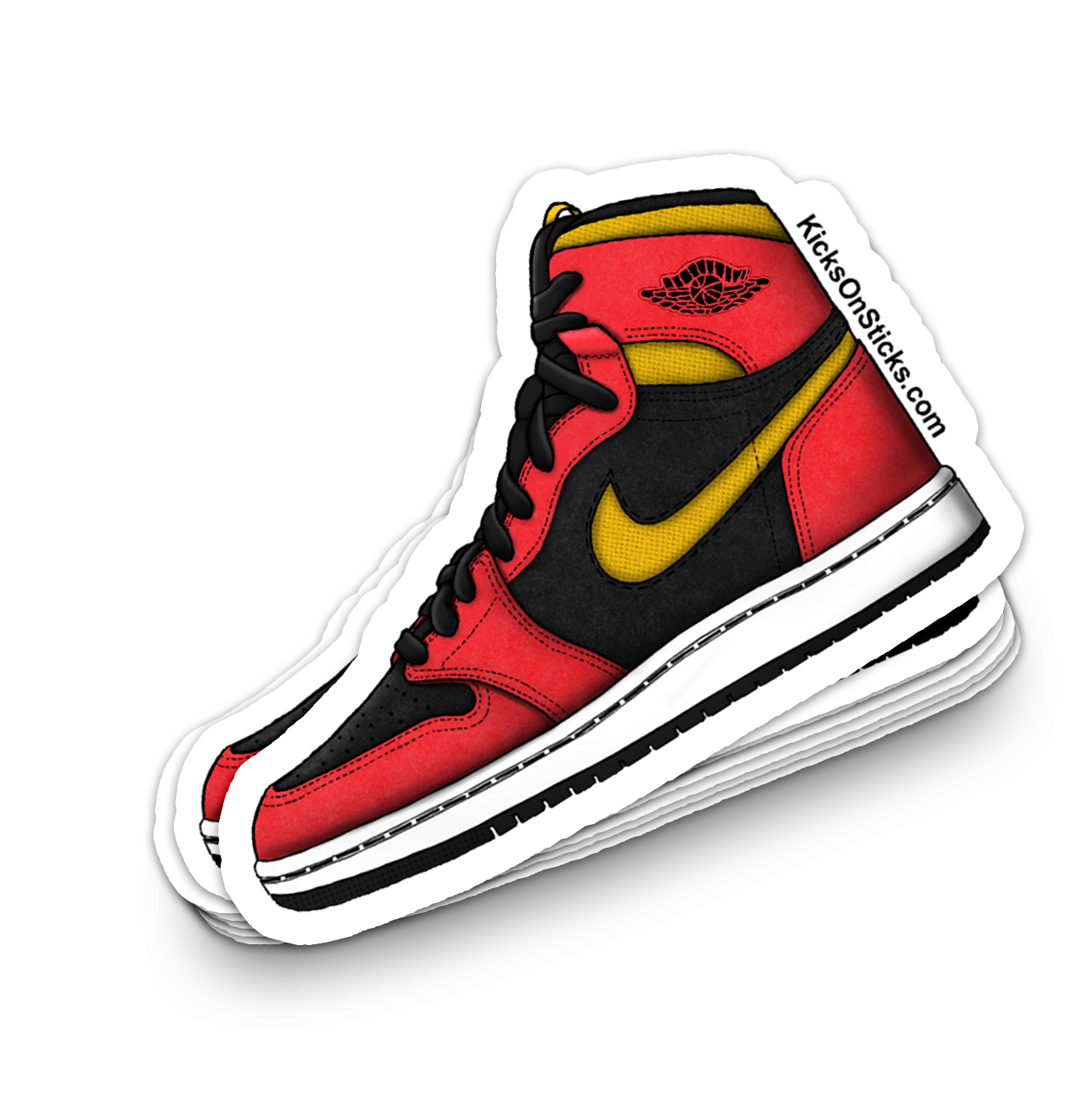 Jordan 1 CMFT "Chile" Sneaker Sticker