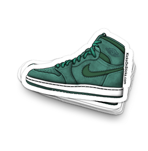 Jordan 1 CMFT "Emerald Green" Sneaker Sticker