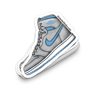 Jordan 1 CMFT "Grey Light Blue" Sneaker Sticker