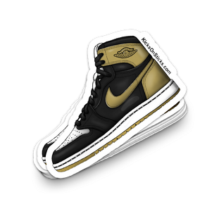 Jordan 1 "Gold Toe 2.0 Complexcon" Sneaker Sticker