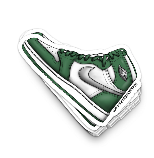 Jordan 1 "Gorge Green" Sneaker Sticker