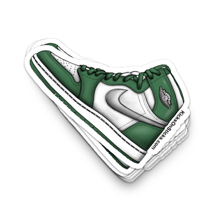 Jordan 1 "Gorge Green" Sneaker Sticker