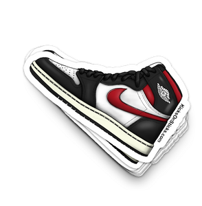 Jordan 1 "Gym Red" Sneaker Sticker