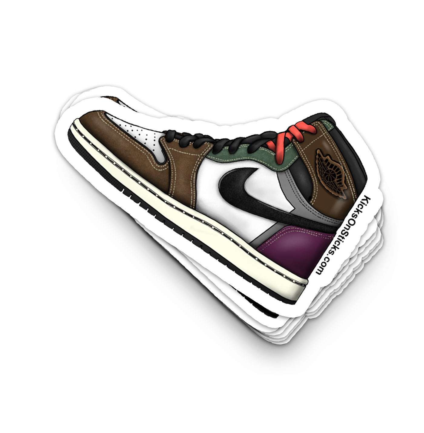 Jordan 1 "Handcrafted" Sneaker Sticker