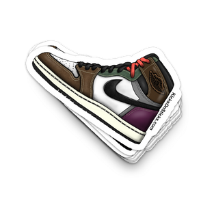 Jordan 1 "Handcrafted" Sneaker Sticker
